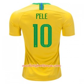 Maillot/Tenue Brésil Pele 10 Domicile Coupe du monde 2018